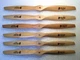 Top Flite Power Point #5085&rdquo;12&rdquo; X  6 Wood Propellers RC Plane package of 6 NEW