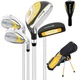 Kids Golf Club Set 5 Pieces 39-48 Ages Yellow GT5-5-7 5-8 XDriveMax Junior Stand Kids Golf Club Set 5 Pieces 39-48 Ages Yellow GT5-5-7 5-8 XDriveMax Junior Stand