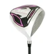 PowerBilt TPS Supertech Women&rsquo;s Golf Driver, Right Handed White/Pink 12 Degrees
