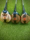 Vtg Walter Hagen Haig Ultra RH Golf Clubs 66430 Woods Set: 1 3 4 Vtg Walter Hagen Haig Ultra RH Golf Clubs 66430 Woods Set: 1 3 4