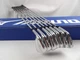 Demo LH Mizuno Pro 241 Iron Set 4-PW KBS Tour 120 Stiff Flex