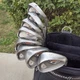 PING G10 Iron Set 4-PW SW RH Green Dot Stiff Flex AWT Steel Shaft Good Condition