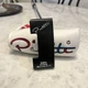 Piretti Rimini 303SS Left-Handed Putter Black with White Headcover USA
