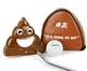 Intech Golf #2 Poop Emoji Novelty Mallet Putter 35" New Available in Right/Left