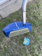 Lab Golf OZ. 1i HS 34" 69* Blue Putter ACCRA WHITE  Silver Hosel Zero Lean