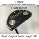 Titleist Scotty Cameron Futura 5MB Putter 2017 putter Putter 34" Original Steel