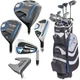 Tour Edge TE-400 Complete Golf Set RH Men's Flex Graphite/Steel - +1 Inch LONG
