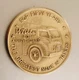 1950 50th Anniversary Brass Token: White Trucks, Cleveland, OH Super Power 3000