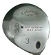 Callaway Big Bertha War Bird 3 Wood S2H2 RH Memphis 10 Stiff Steel 42 Stock Grip
