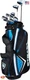 Callaway Strata 12 Piece Left Hand Regular Flex Golf Club Set Silver