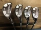 DEMO RH Women's Powerbilt Golf EX-550 Hybrid Iron Set #4-7 Lady Flex 2708-ZVFZ