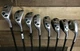 USED RH Mens Powerbilt EX 550 Hybrid Iron Set 4-SW Senior Flex Graphite 10-9WDR