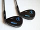 Lot of 2 Lazrus Golf RH Forged Wedges -  52 & 56 Degree Milled Black 35"