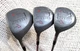 TaylorMade SYSTEM 2 Midsize (1-3-5) 3Pc Wood Set LH ~Stiff Flex Steel Shafts