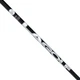 LA Golf Tour AXS White Driver Wood Golf Shafts 40 Regular Flex with Adapter Grip