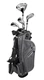 PowerBilt Junior Boys' Ages 9-12 Silver Series Complete Golf Club Set
