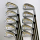 Hiro Honma LB-708H Iron 10 Piece Set 24K 18K Gold 4Star Mole
