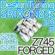 Golf Iron Set Dunlop Srixon Z745 Forged Dynmaic Gold Tour Issue S200 8pcs 3-P