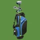 Orlimar ATS Junior Boys' Blue/Lime Series Set (LH Ages 5-8) - BRAND NEW!