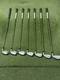 2023 TaylorMade P-790 Irons. 5-PW, AW. True Temper AMT Black Shafts, Stiff Flex.