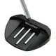 Maltby Pure-Track PTM-5+ Tour Milled Center Shafted Black Chrome Putter Head