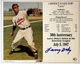 Larry Doby signed Cleveland MLB 50th Anniversary 8x10 Photo/Card- COA/Ticket/HOF