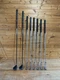 Tommy Armour 855 S Silver Scot Iron Set 3W 5W 4-9 Stiff Steel Mens RH