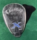 Vintage Callaway Golf X460 Driver Head Cover Black White Blue Fair/Worn