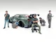 "TOP TUNERS" 5 PIECE FIGURE SET FOR 1/24 AMERICAN DIORAMA 70101-02-03-04-05