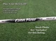 Project X EvenFlow T1100 White Driver Shaft 75g 6.0 Stiff w/Adapter Tip NEW