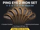 Ping Eye 2 Iron Set 4-W Black Dot True Temper Stiff Steel RH Matching# Excellent