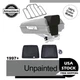 Advanblack Unpainted Razor Rear Tour Trunk Pack Top Box For Harley Touring 97+