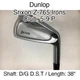 Dunlop Srixon Z-765 Irons 5-9.P Iron Set 38" D/G D.S.T S-200 Right-Handed