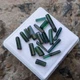 14 Carat Natural Top Grade Dark Greenish Blue Tourmaline Pencil  13 Piece Lot