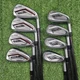 Tour Edge Exotics E722 Iron Set 6-PW AW GW SW Kinetixx Senior Flex Graphite RH