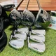 HONMA New T2WORLD GS 1w 3w 5w Used TW737V Iron 5-10 9Pcs S Flex Golf Culb Set