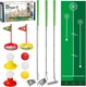 Liberry Kids Golf Clubs for 2 3 4 5 Years Old, Retractable Toddler Golf Set with