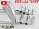 8Pcs Titleist 695 MB Iron set 3-4-5-6-7-8-9-P PW RH DG S200 Stiff golf clubs
