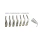 AGXGOLF LOTUS SERIES IRONS SET 4-9 HEADS ONLY! 17-4 STAINLESS STEEL .370 HOSEL 