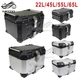 22L/45L/55L/65L Aluminum Motorcycle Trunk Tour Tail Box Luggage Storage Top Case