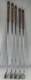 Ping Eye 2 Irons 3 4 6 8 & 9 Blue Dot Karsten ZZ Lite Steel Shafts Stiff Flex RH
