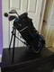 Tour X 2 Piece Jr Boys Golf Set Left Handed with Wood, Iron & Stand Bag