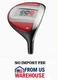 Performance Golf 357 Super 7-Wood LH Regular Flex Fairway Wood