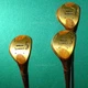 VINTAGE Lady Wilson Libra Strata-Bloc 4200 1, 3, & 5 Woods Steel Ladies SET OF 3