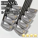 USED HONMA LB280 4-Star Iron 10pcs Set 3-SW New Super Light Titanium Carbon R-1