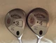 Callaway S2H2 Fairway Woods #3 & #4 Grafalloy Shafts, Golf Pride Grips, RH