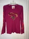Johnny Was JWLA Rodeo Wild Tour 78 embroidered flared long sleeve top Sz S. d649