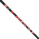 LA Golf Tour AXS Red Driver Wood Golf Shaft Assembled 60 Stiff Flex Adapter Grip