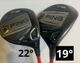 PING G400 SFT Fairway Wood Set 5W 19&deg; 7W 22&deg; Tour AD DJ-6 S Flex RH Golf Club