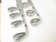 LEFT HAND MINT Ping G440 BLACK DOT Iron Set 5-PW+GW Steel AWT 3.0 Regular +1/2"